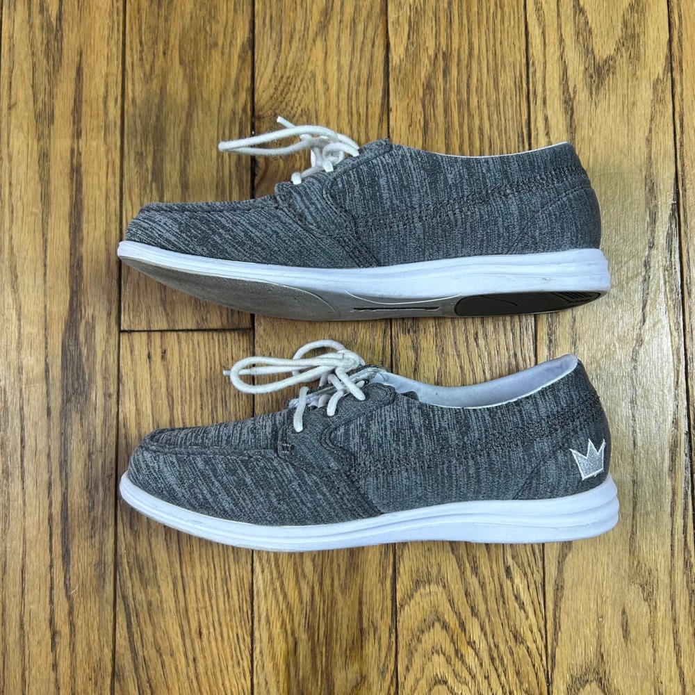 Brunswick Karma Grey Heathered Women's Bowling Shoes Size 6.5